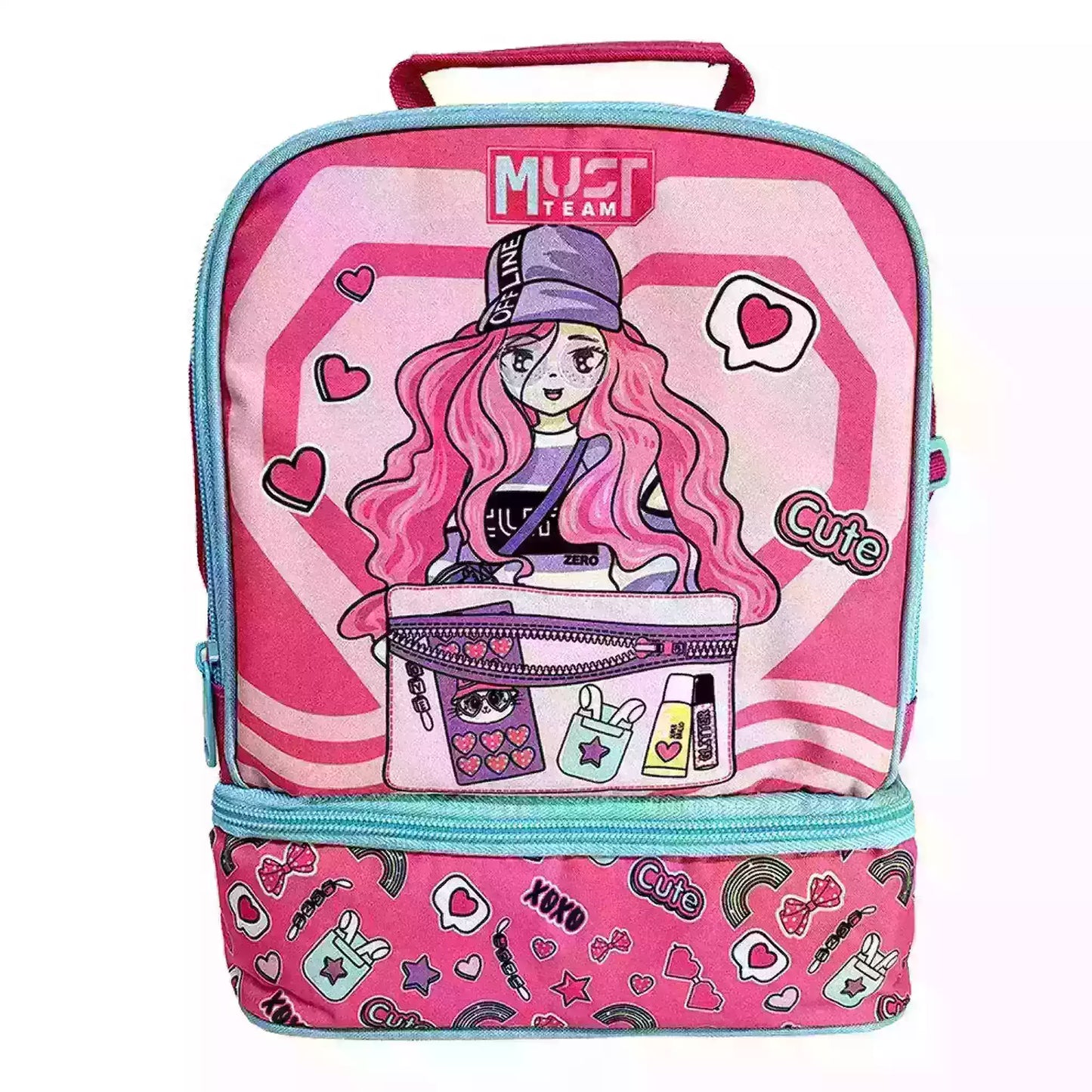 Sac à Goûter Isotherme "OFF LINE" - 2 Compartiments