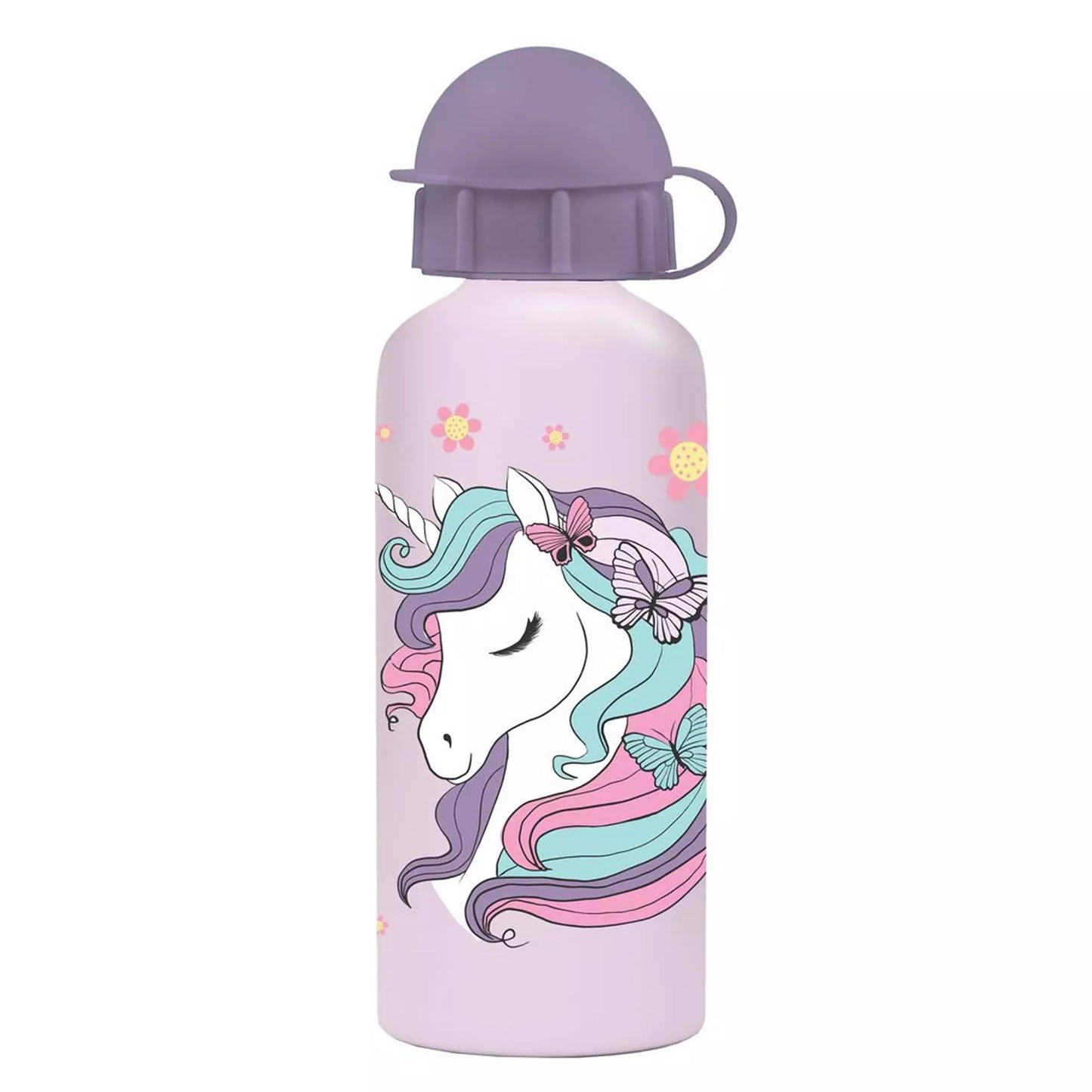 Ensemble Goûter "Lovely Unicorn" - Boîte Goûter 800ml et Gourde Alu 500ml