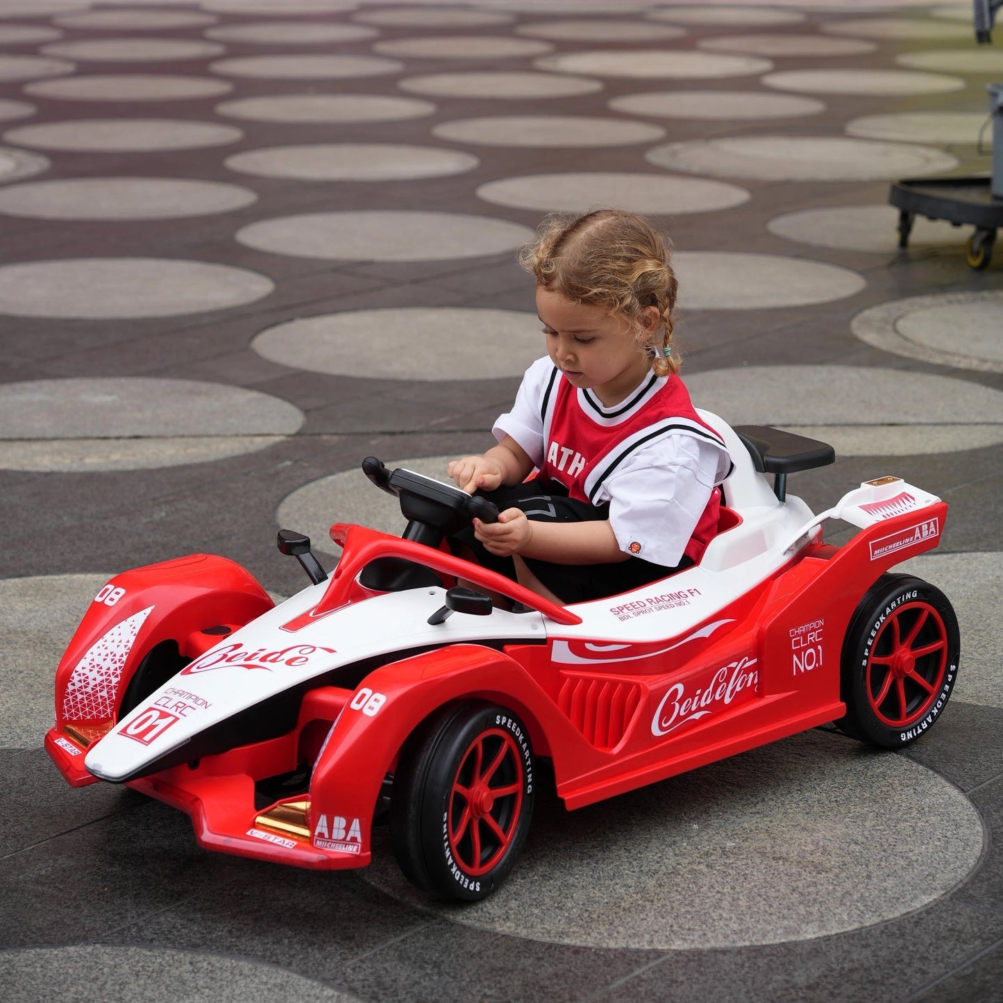 Voiture Formula 1 Électrique 2025 12V Rouge