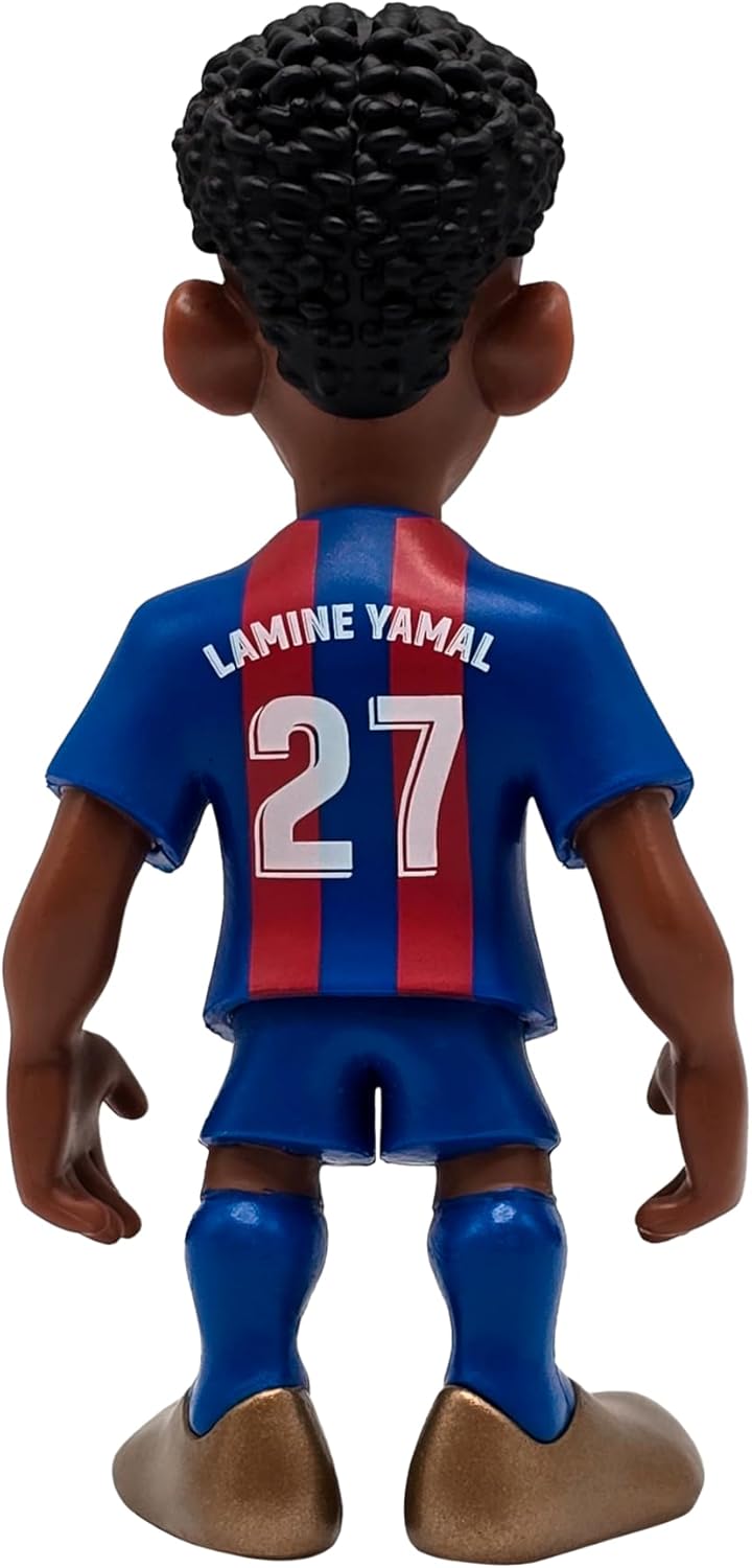 MINIX - Stars de Football #190 - FC Barcelone - Lamine Yamal 27 - Graphique de collection 12 cm