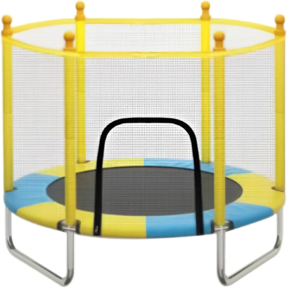 Trampoline Enfant 1,4 m avec Filet de Sécurité & Pieds en U