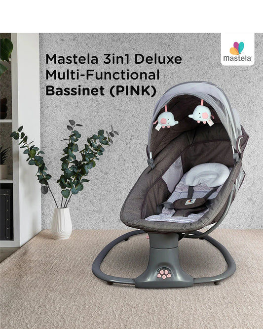 Mastela 3-in-1 Deluxe Multi Functional Bassinet