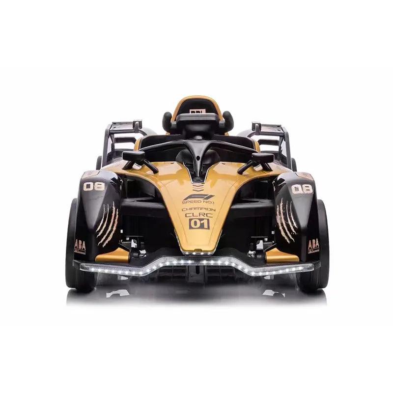 Voiture Formula 1 Électrique 2025 12V Dorée