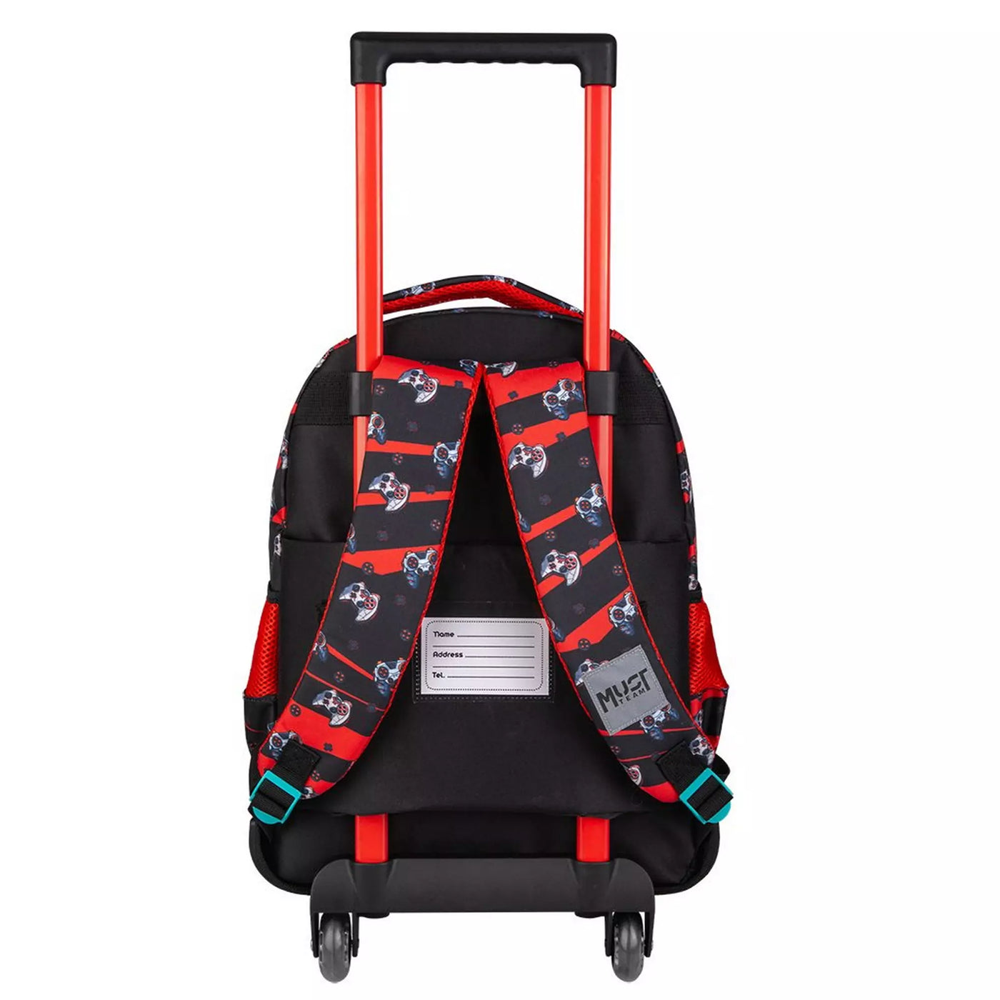 Sac à dos à roulettes Let's Play - Must - 3 Compartiments