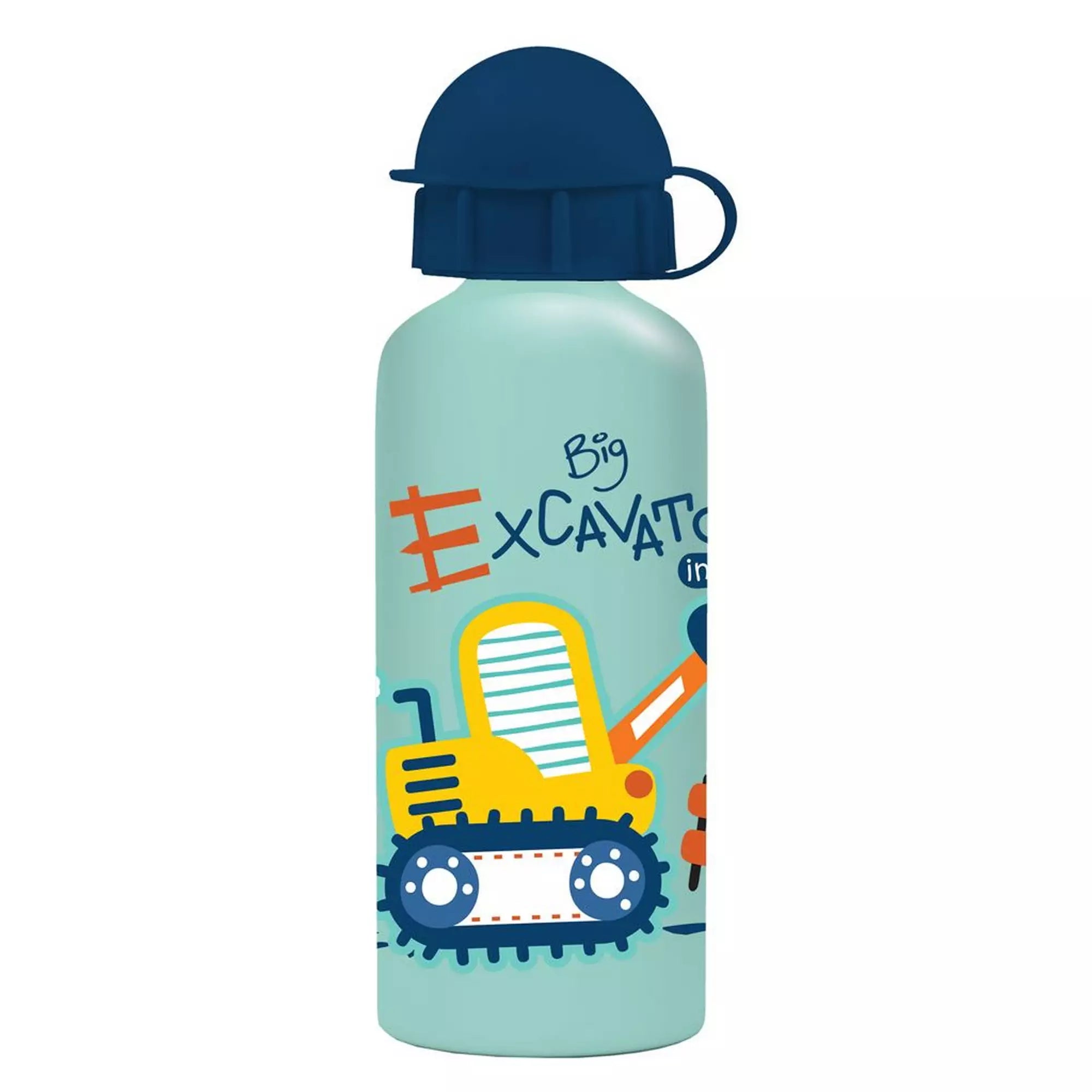 Ensemble Goûter "Excavator" - Boîte Goûter 800ml et Gourde Alu 500ml
