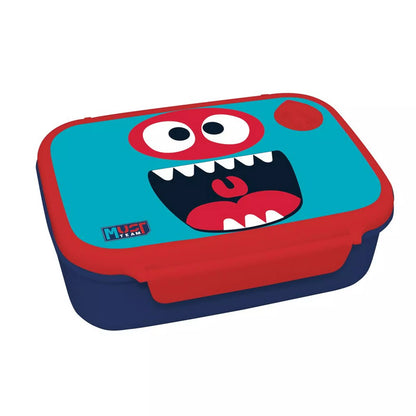 Ensemble Goûter "Monster" - Boîte Goûter 800ml et Gourde Alu 500ml