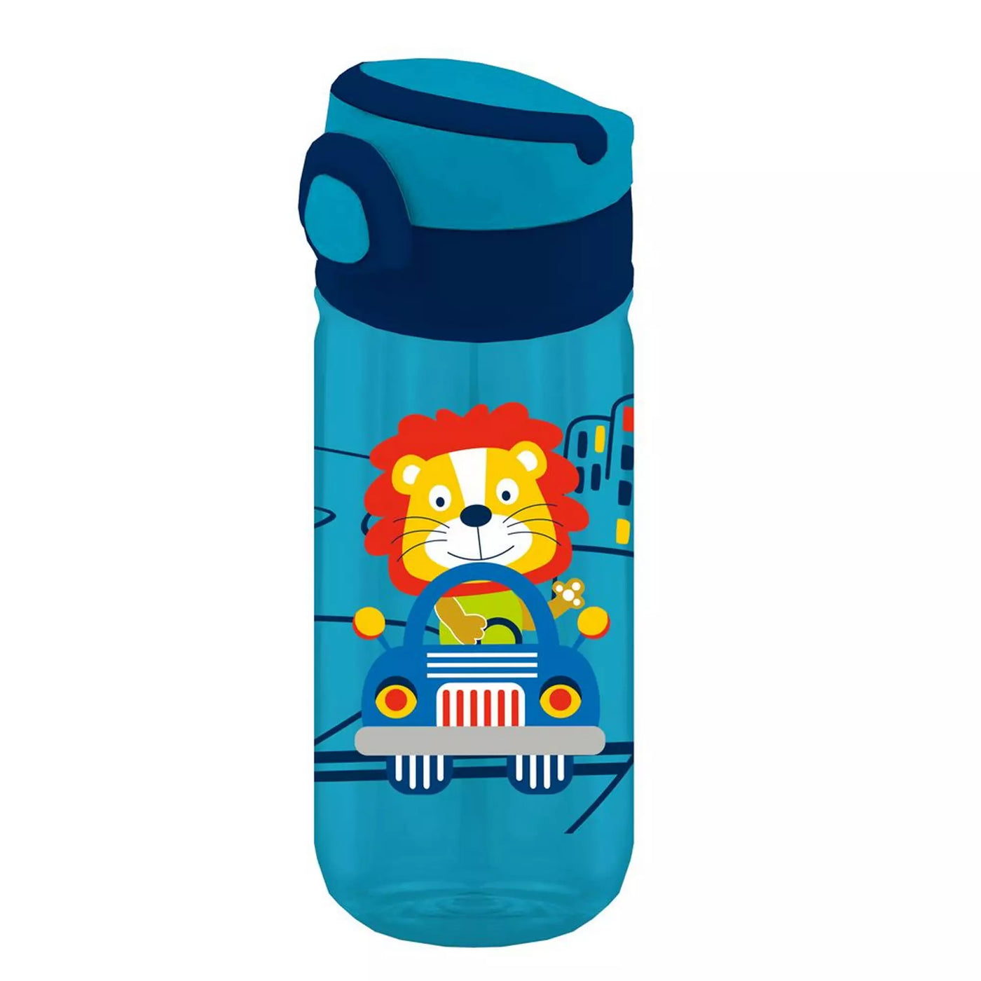 Ensemble Goûter "Happy Trip" - Boîte Goûter 800ml et Gourde Alu 500ml