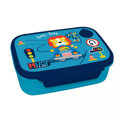 Ensemble Goûter "Happy Trip" - Boîte Goûter 800ml et Gourde Alu 500ml