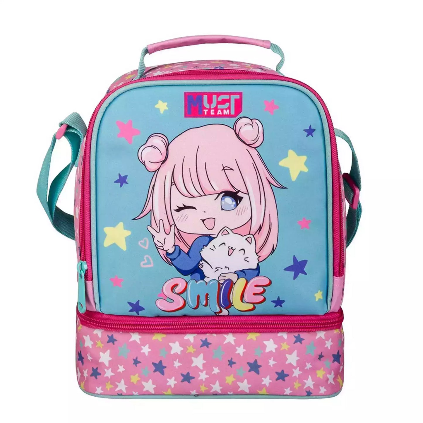 Sac à Goûter Isotherme "Smile" -  2 Compartiments