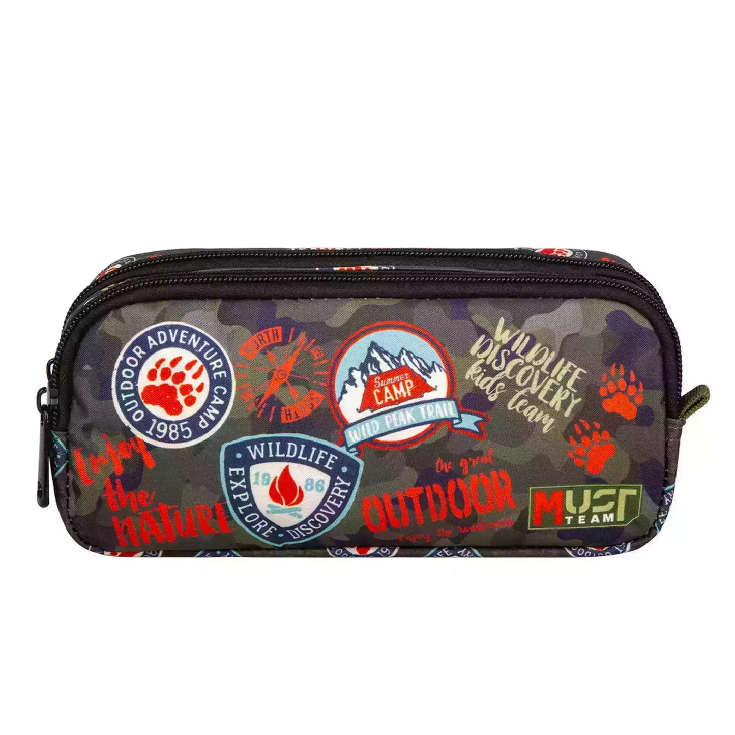 Trousse Ronde "Adventure" - Must Team - 2 Compartiments