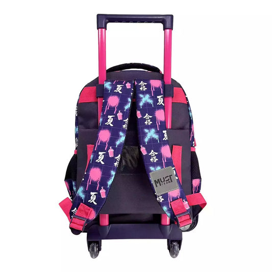 Sac à dos à roulettes ANIME - Must - 3 Compartiments