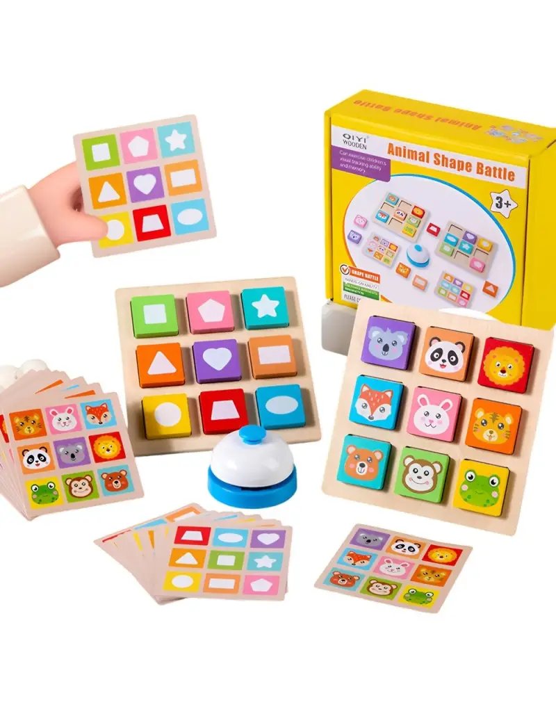 Jeu de Formes Animal Shape Battle dès 3 Ans