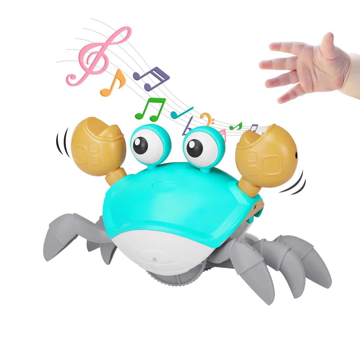 Cute Crab land and water moving toy