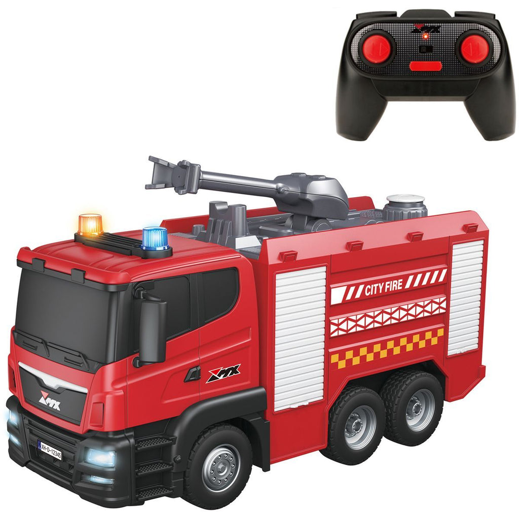 Camion de pompiers radiocommandé Alltoys avec lance à incendie 2,4 GHz