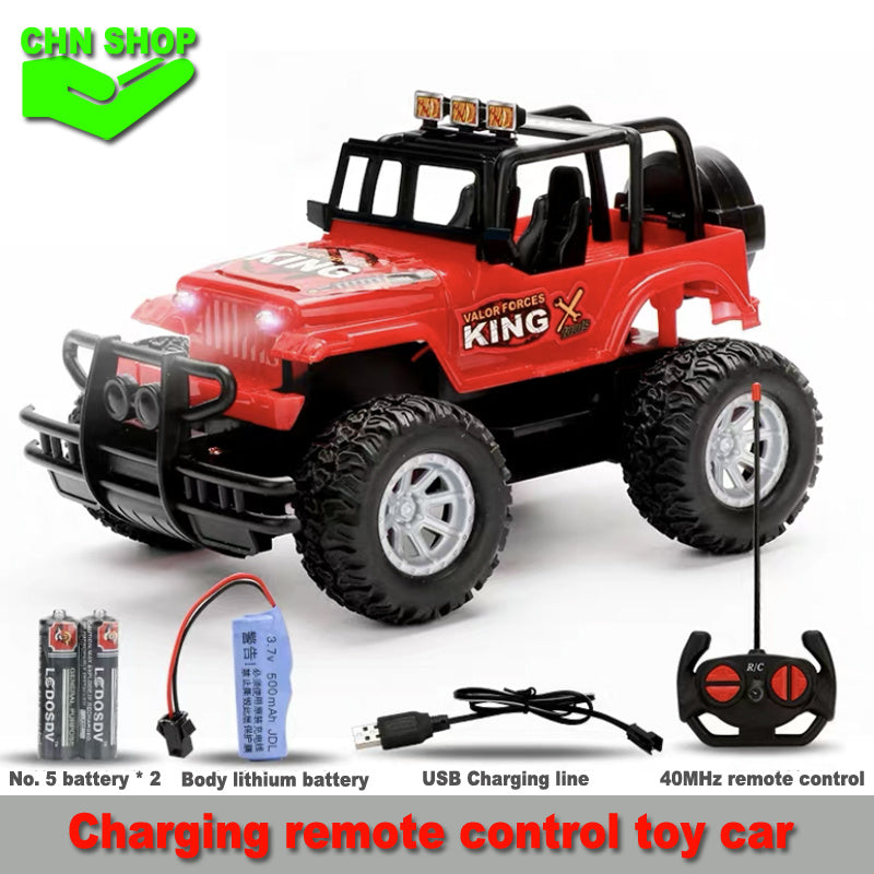 Voiture jouet télécommandée avec charge USB – Jouets pour enfants, garçons