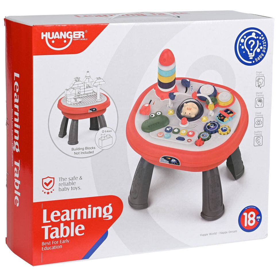 Table d'apprentissage interactive 2 en 1 HUANGER