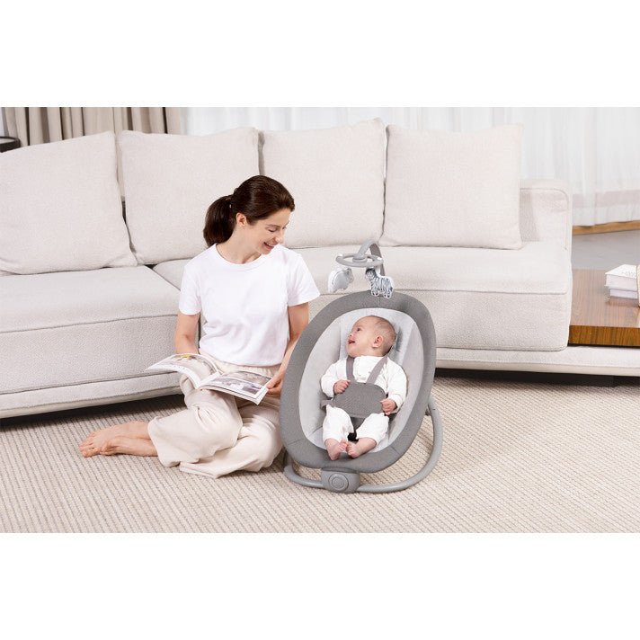 Transat Bébé Évolutif Mastela – Balancement Doux & Musique Apaisante