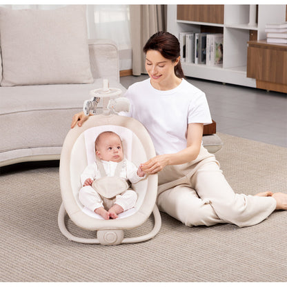 Transat Bébé Évolutif Mastela – Balancement Doux & Musique Apaisante