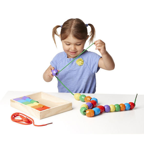 stringing beads for kids