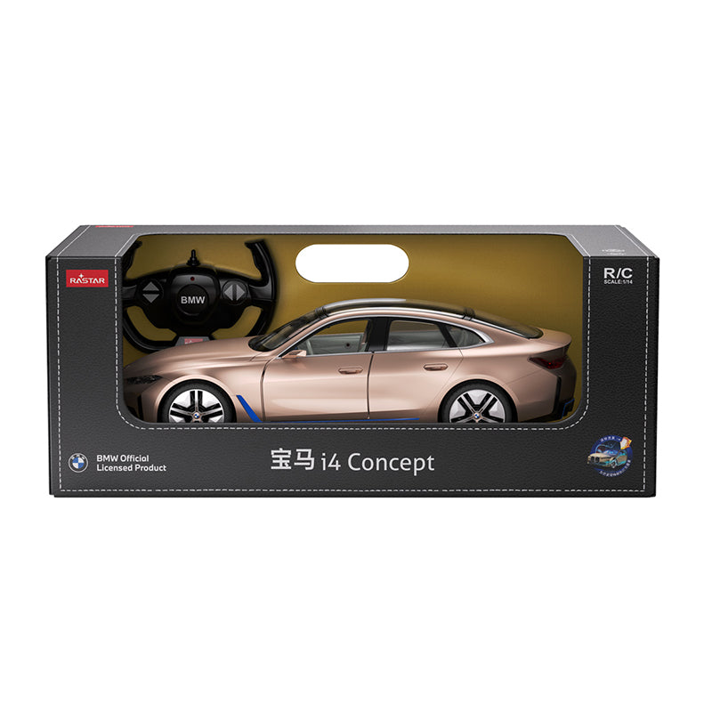 Rastar BMW i4 Concept RC – Voiture Télécommandée Officielle, LED,