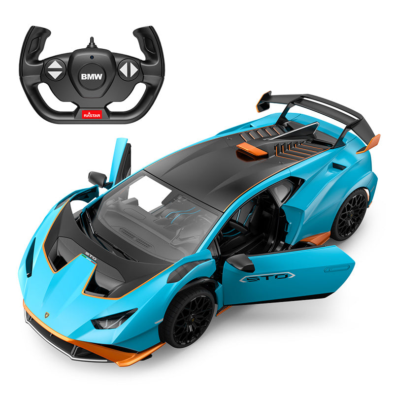 Lamborghini Huracán STO RC 1:14 – Rastar - LED, Suspension, Télécommande & APP