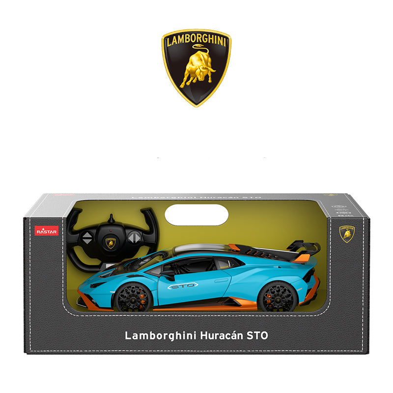 Lamborghini Huracán STO RC 1:14 – Rastar - LED, Suspension, Télécommande & APP