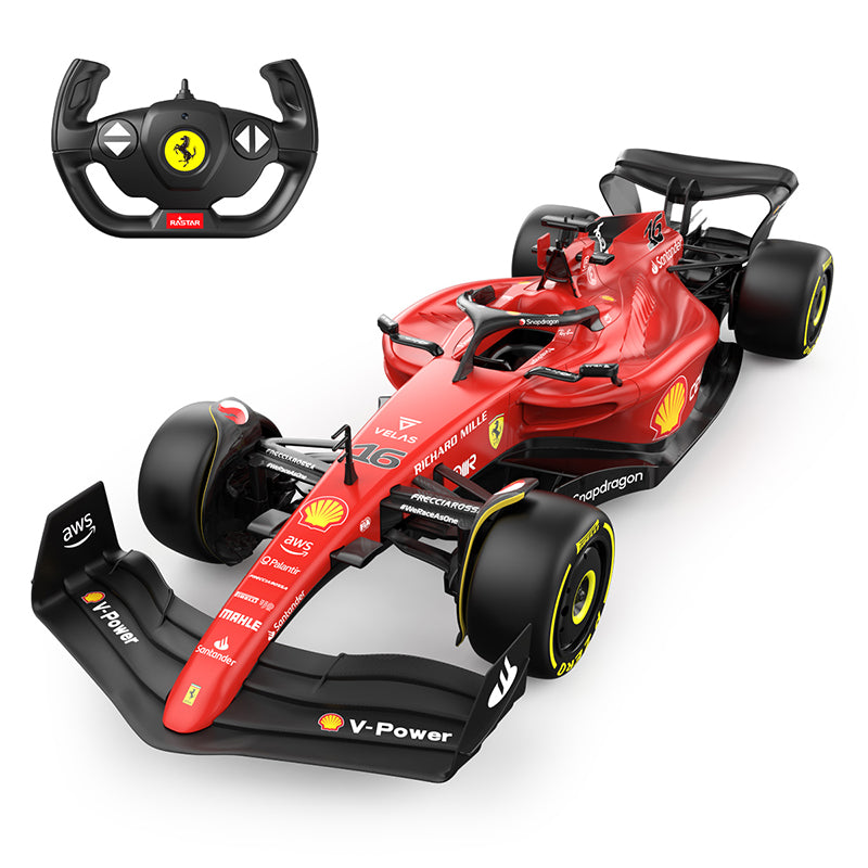 Rastar Ferrari F1-75 RC 1:12 – Modèle Officiel, 2.4G, Moteur Puissant
