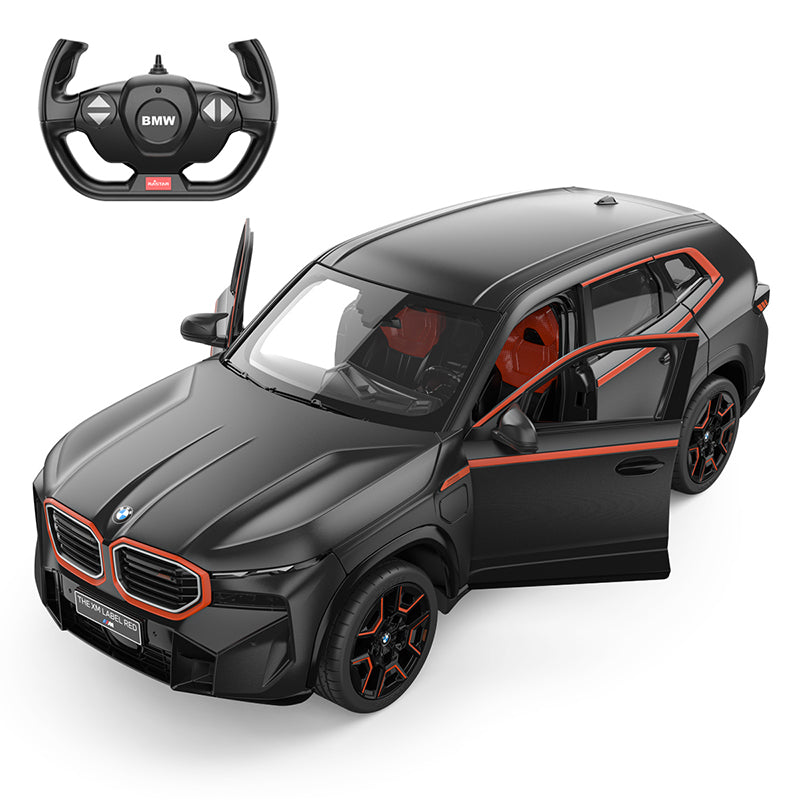 Rastar BMW XM Label Red 1:14 – Voiture RC Officielle, LED, 2.4G, Suspension