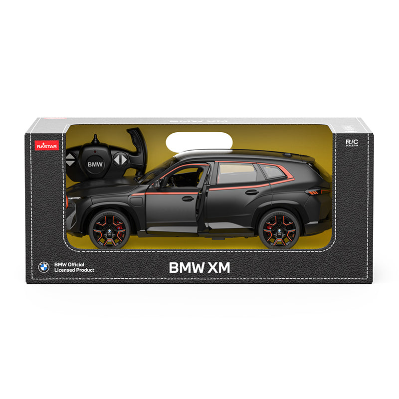 Rastar BMW XM Label Red 1:14 – Voiture RC Officielle, LED, 2.4G, Suspension