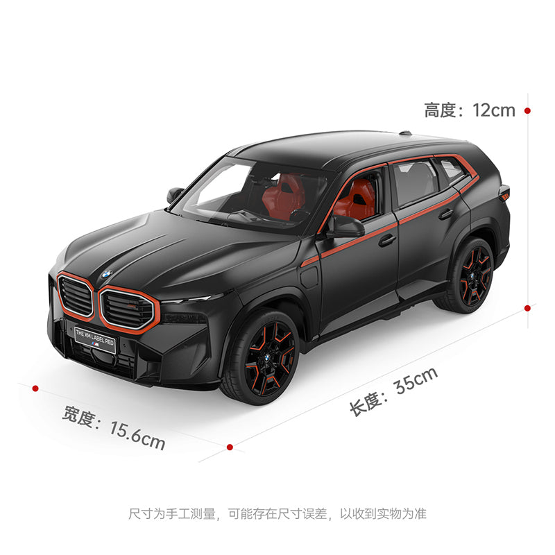 Rastar BMW XM Label Red 1:14 – Voiture RC Officielle, LED, 2.4G, Suspension