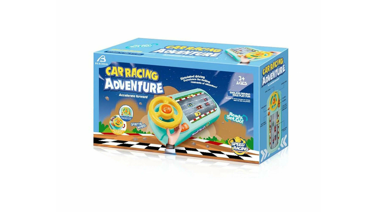 Volant de Conduite Simulée Ready Set Go – Jeu de Course Lumineux dès 3 Ans