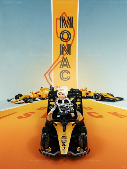 Voiture Formula 1 Électrique 2025