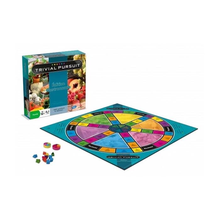 Trivial Pursuit – Édition Gastronomie 🍓 | Jeu de Culture Générale Fun & Familial (1800 Questions)