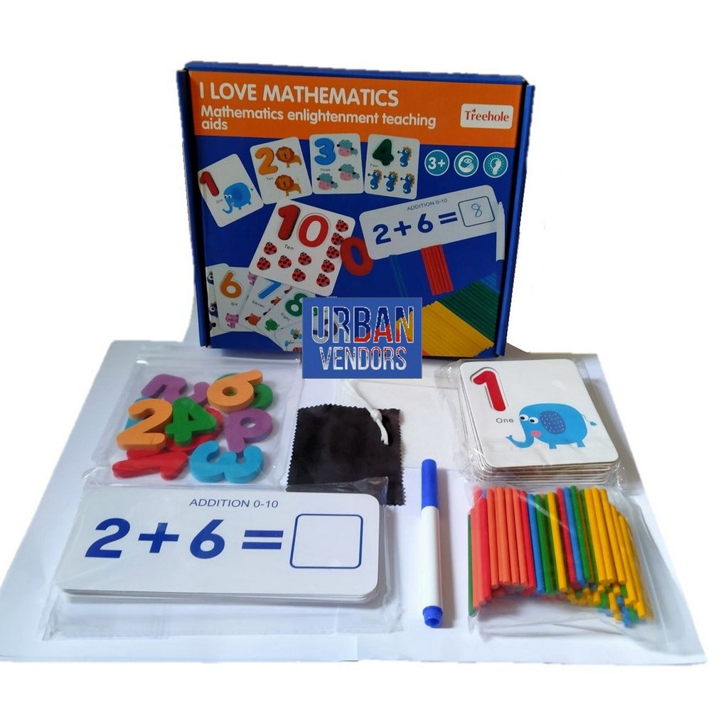 I Love Mathematics" enlightenment teaching aid