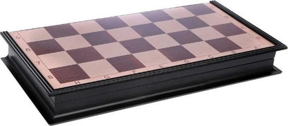 Jeu d'Échecs – Plateau Pliable avec Rangement Intégré