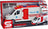 Véhicule ambulance 27 cm - entraînement à traction - avec sirène sonore et lumières allumées - SOS 112