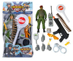 Set Militaire Heroes Go avec Accessoires
