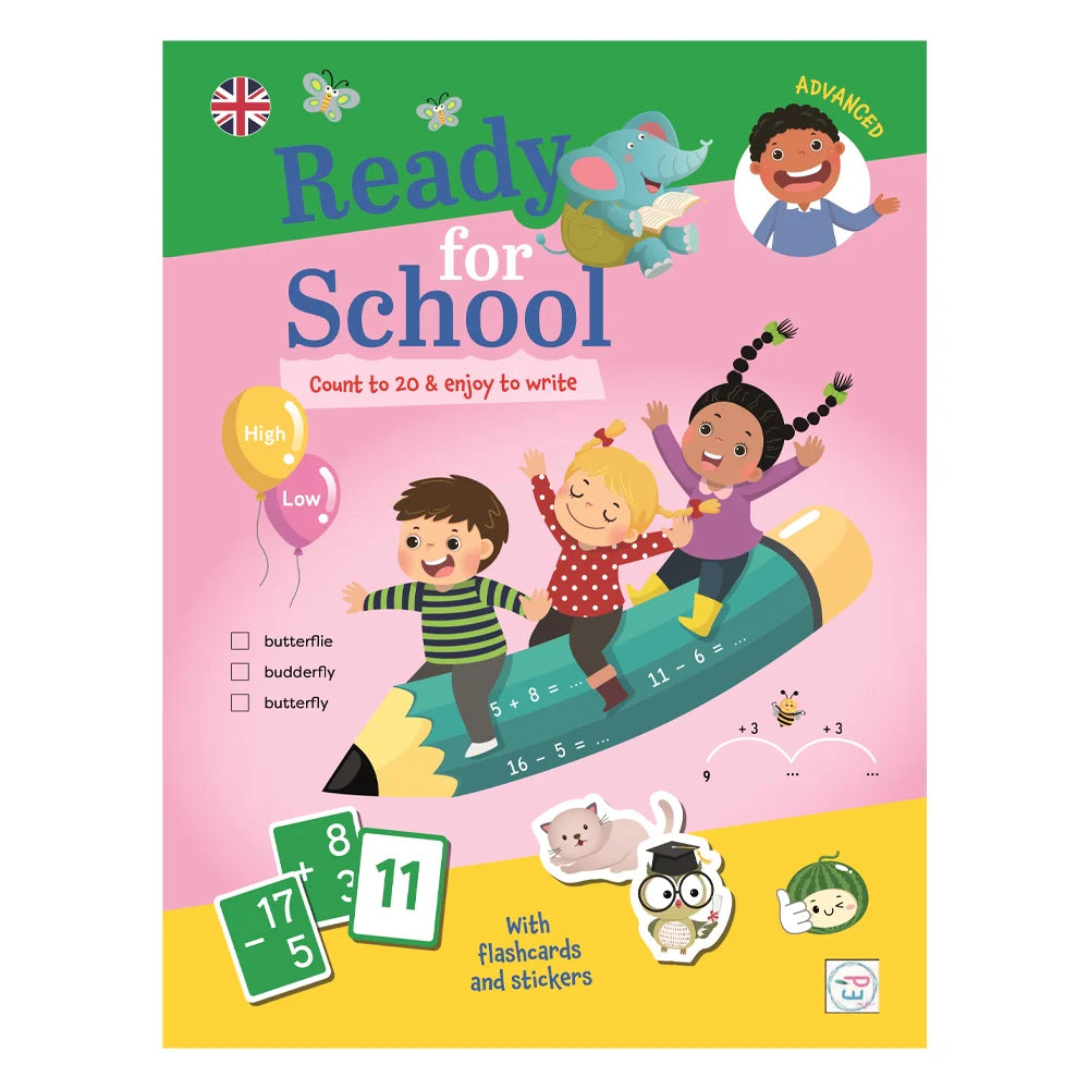 Ready For School - Count to 20 & Enjoy to Write