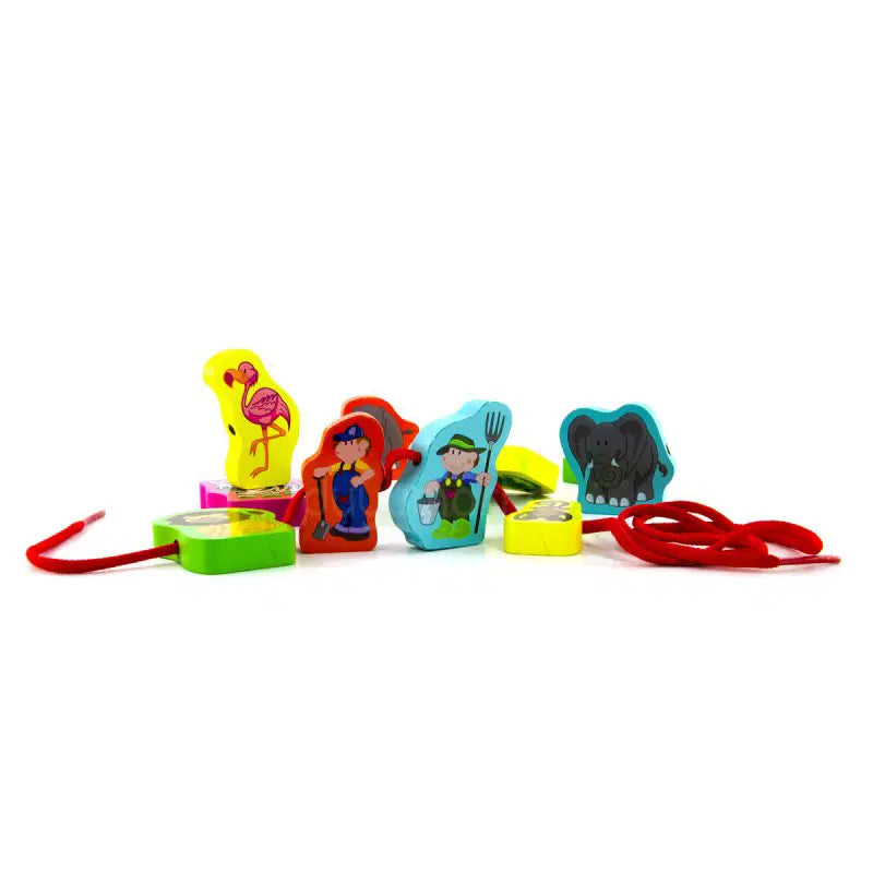 Forest Animal Fun Rope Connection set for children