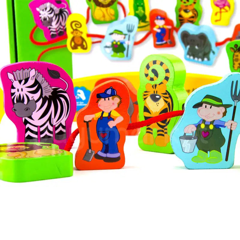 Forest Animal Fun Rope Connection set for children