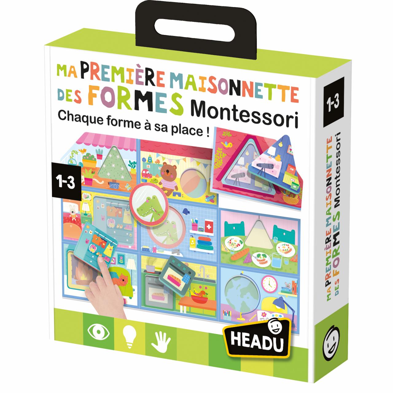 Ma première Maisonnette des formes Montessori - HEADU