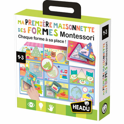 Ma première Maisonnette des formes Montessori - HEADU
