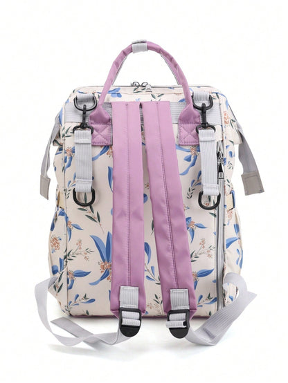 Sac À Langer Motif fleur Grande capacité
