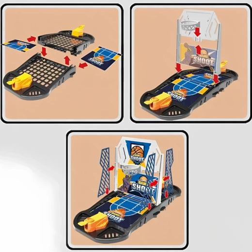 Jeu de Basket 4-en-1 sur Table – Modèle 393-RS