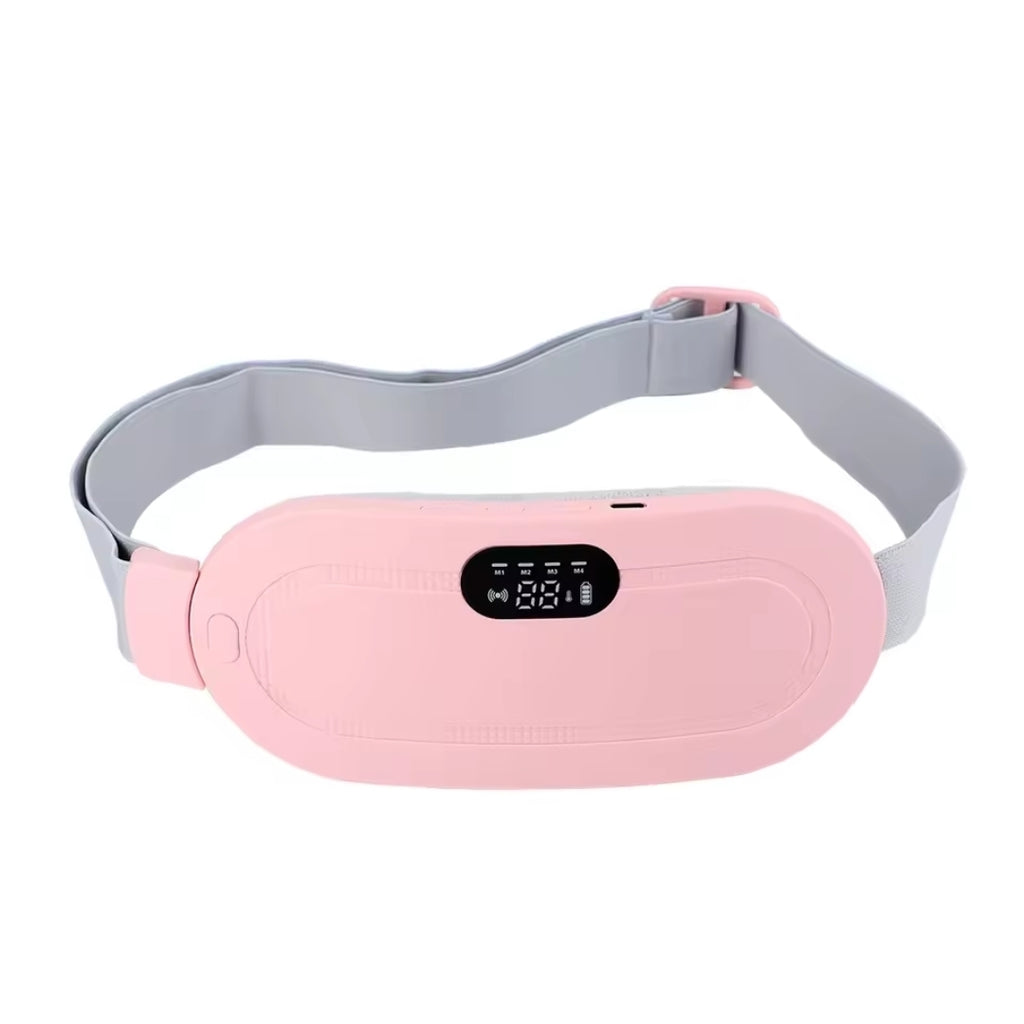 Ceinture Chauffante Menstruelle Rechargeable avec Massage – 3 Niveaux de Chaleur