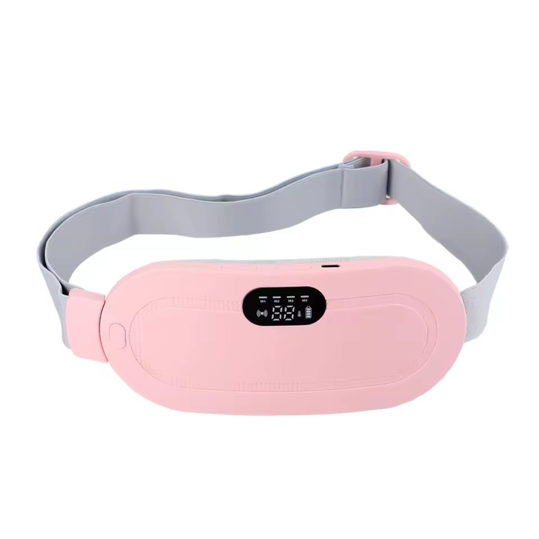 Ceinture Chauffante Menstruelle Rechargeable avec Massage – 3 Niveaux de Chaleur