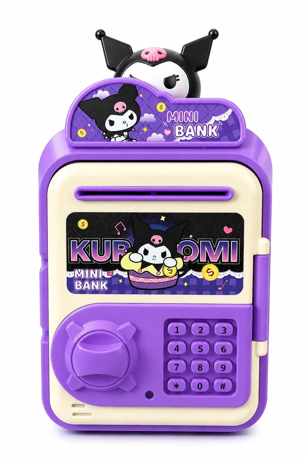 Mini Tirelire Électronique Thème Kuromi dès 3 Ans
