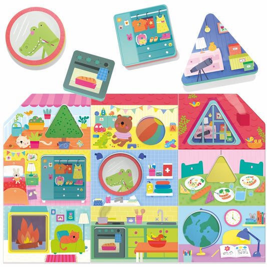 Ma première Maisonnette des formes Montessori - HEADU