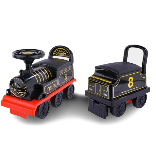 Train Porteur Électrique pour Enfants dès 2 Ans – Avec Rails, Lumières & Sons 🚂