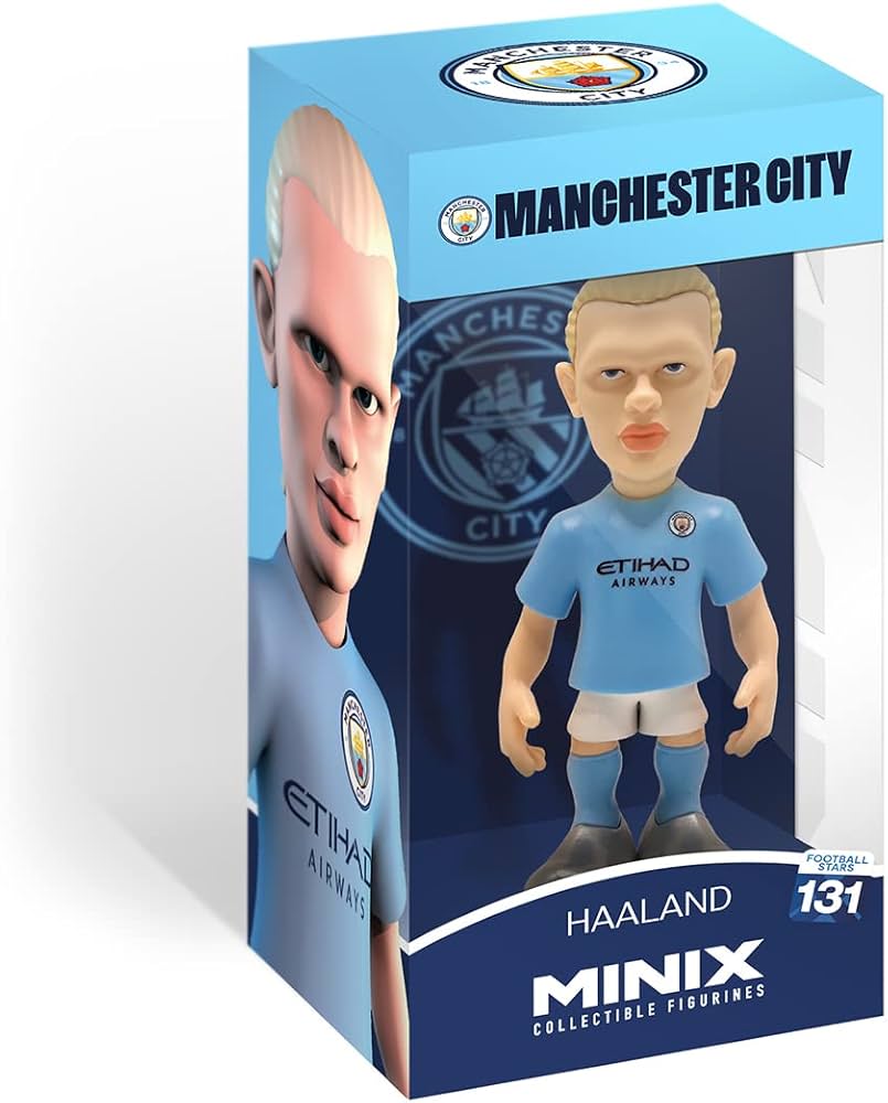 Minix Figurine 11063 – Erling Haaland (Édition Manchester City)